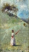 Charles conder The Fatal Colours Sweden oil painting artist